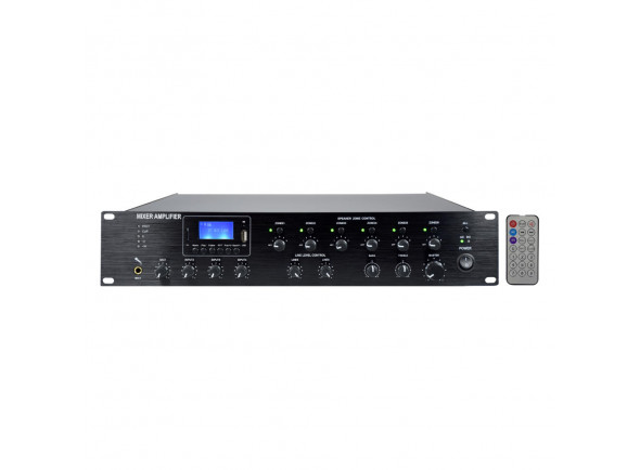 Glemm Amplificador Audio 100V 1000W FM/USB/MP3 – 6 Zonas Glemm Amplificador Audio 100V 1000W FM/USB/MP3 – 6 Zonas